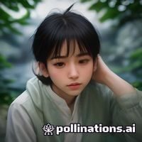 我的世界论坛教程编辑林小满的正面头像，坐在铺满便利贴的书桌前，正对着笔记本记录方块世界玩法要点